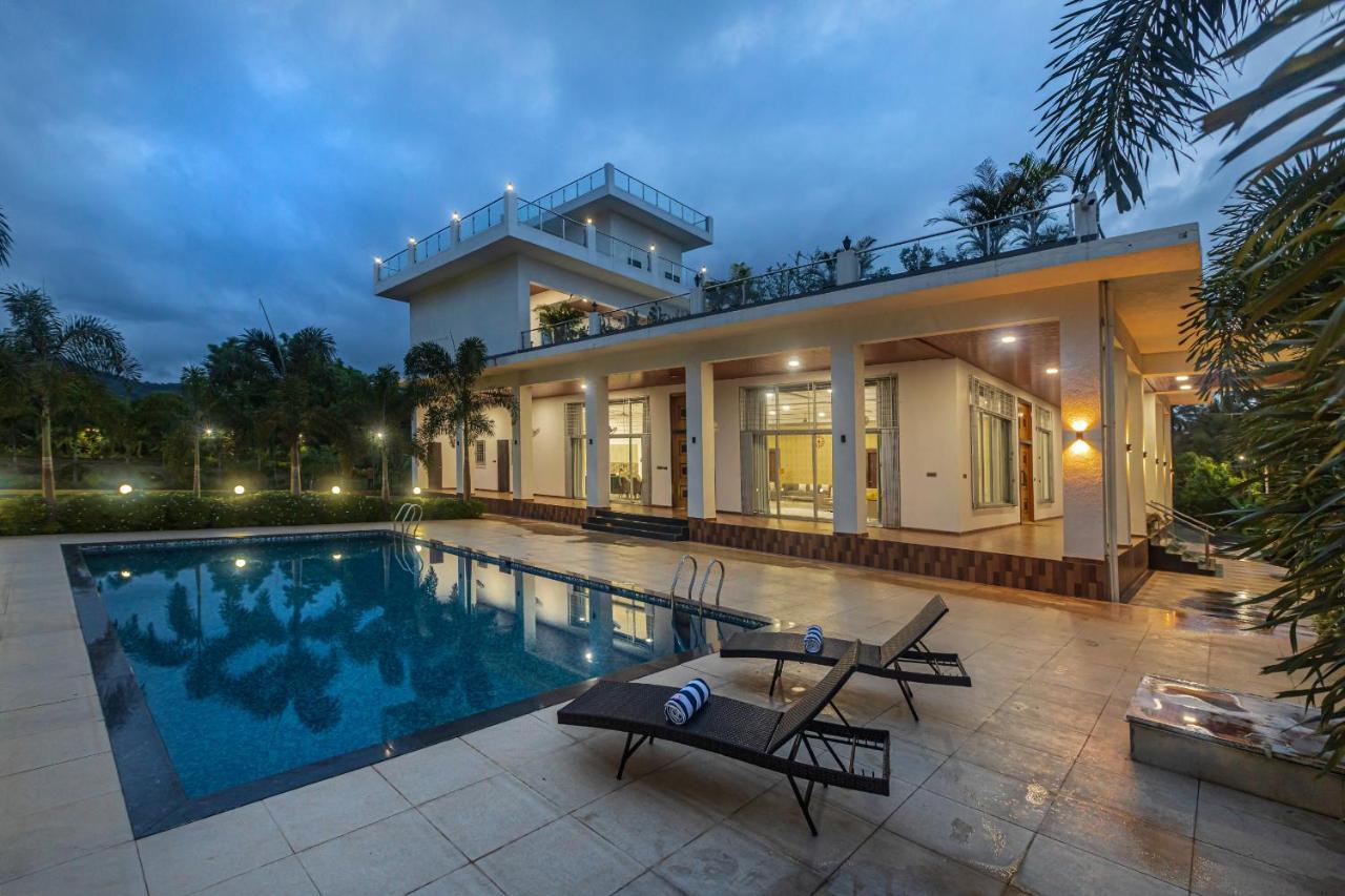 Saffronstays Odyssey, Karjat - 10 Acres Pet-Friendly Estate With Swimming Pool Chinchavli Exterior photo